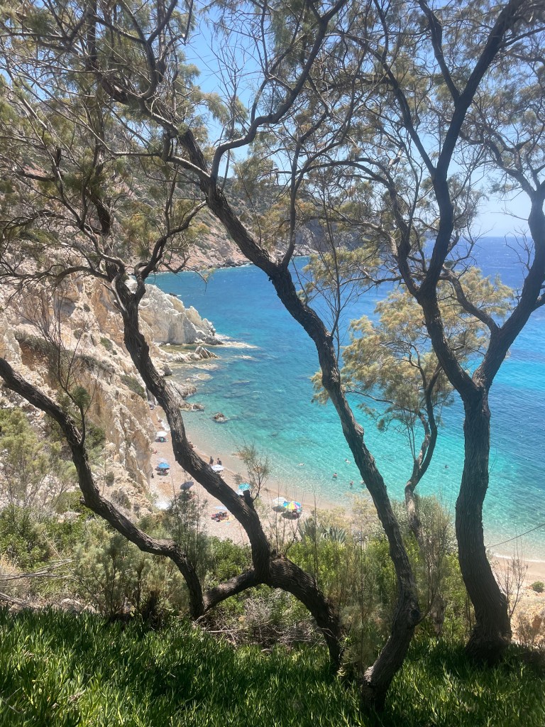 Coastal scenery on the Greek island of Chios photographed by Sakine Gulec