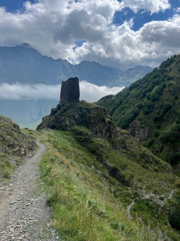 Mountainous highland scenery in Georgia photographed by Sakine Gulec